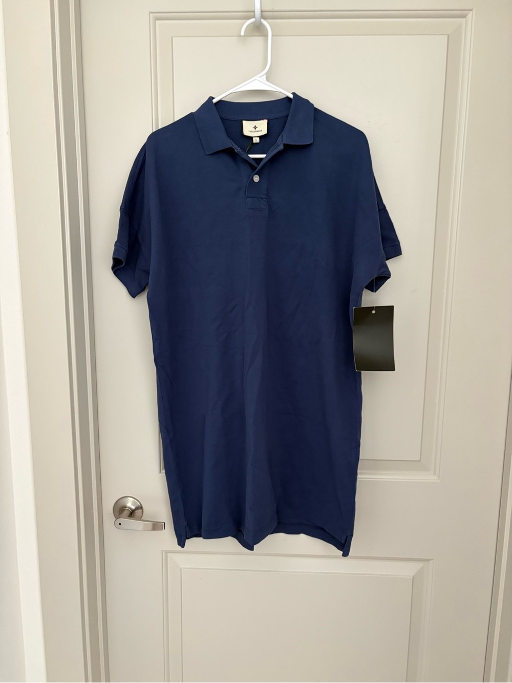 Tuckernuck Navy Short-Sleeve Polo Dress Size S NWT